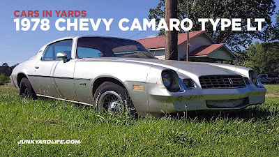 1978 Chevy Camaro Type LT in silver with red interior