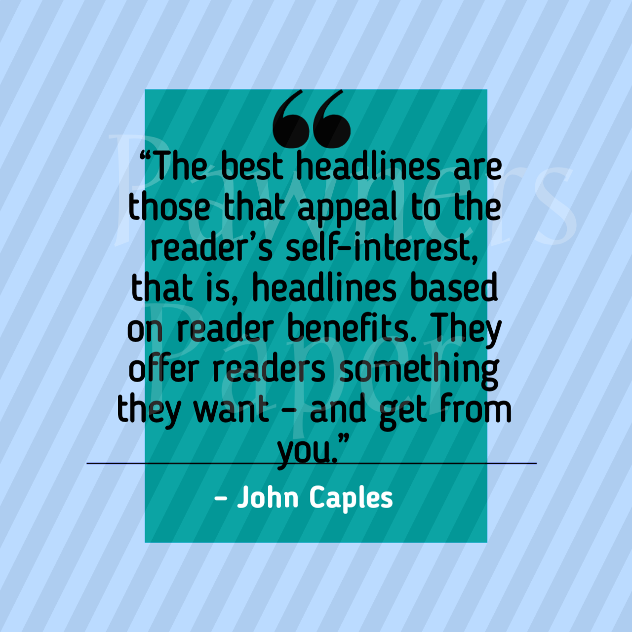 Copywriter Quotes John Caples