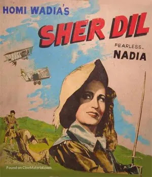 Fearless Nadia in Sher Dil
