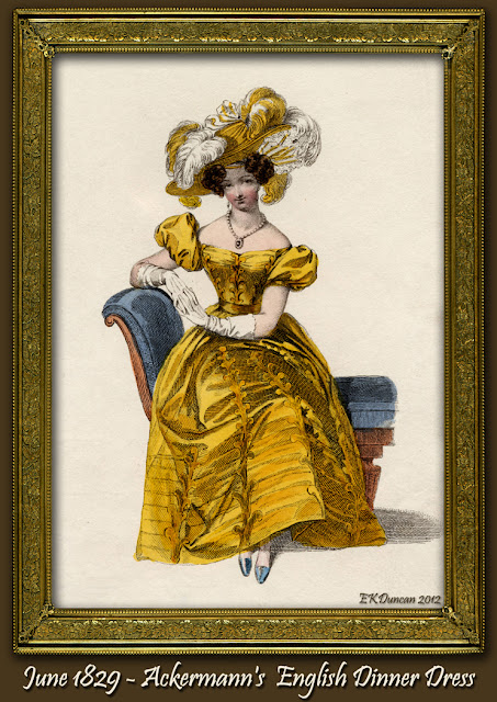EKDuncan - My Fanciful Muse: 1829 Regency Fashions - Ackermann's ...