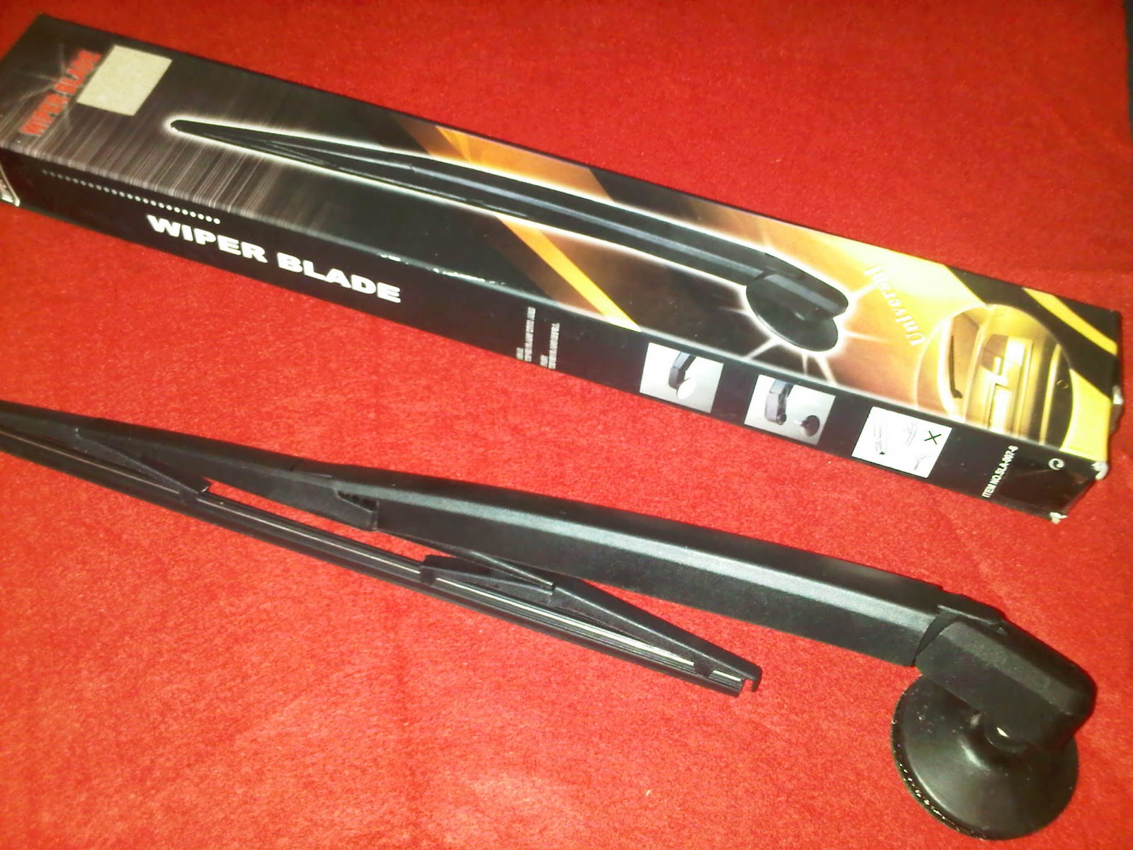 Stick on Wiper (Back Wiper) New Car Full