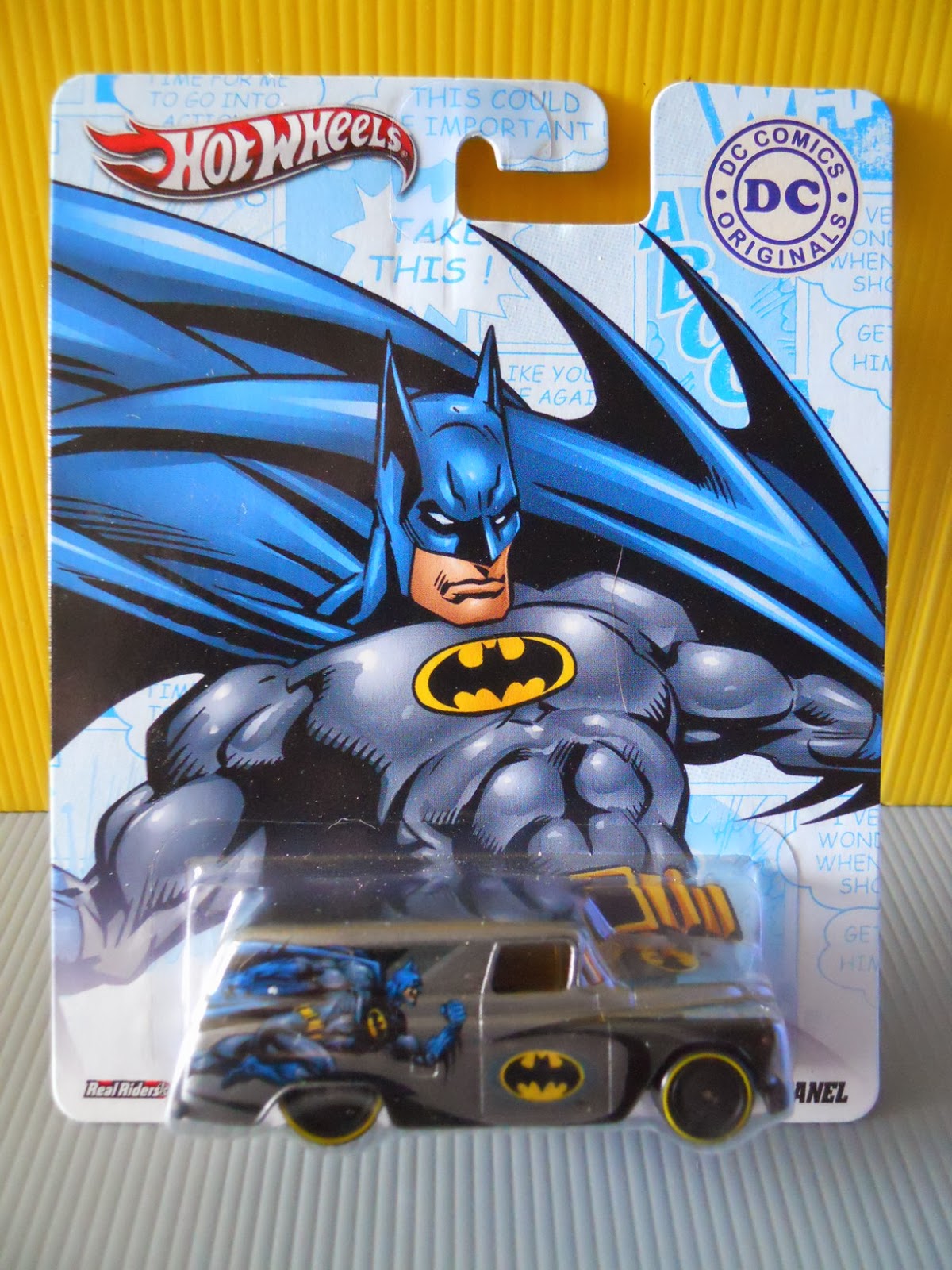 Dexters Diecasts (DexDC) Hot Wheels DC Comics Originals BATMAN '55 Chevy Panel