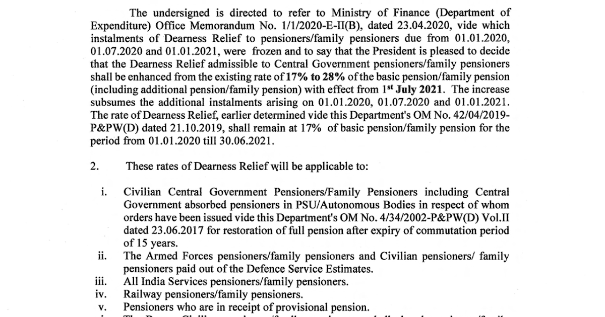 revised-rates-of-dearness-relief-to-central-government-pensioner