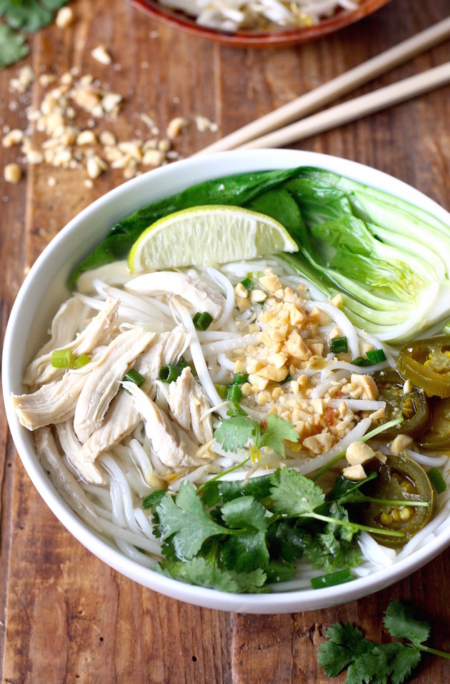 Thai Rice Noodle Soup with Chicken | Season with Spice