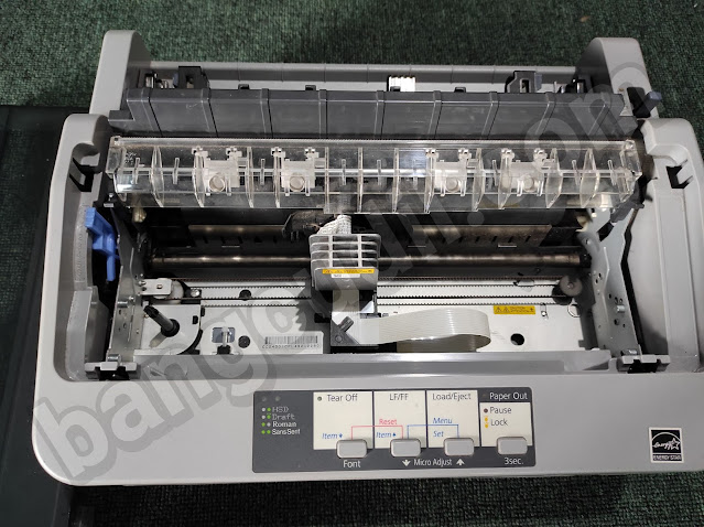 cara membersihkan isi printer epson lx 310