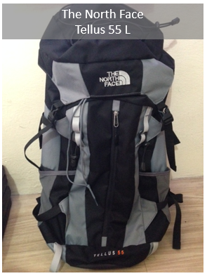 north face tellus 55