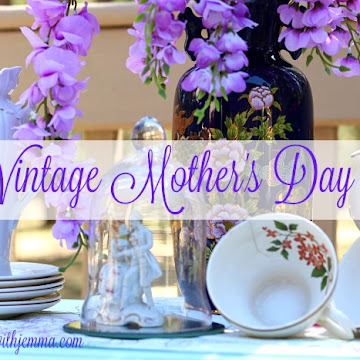 Vintage Style Mother's Day On Our Patio