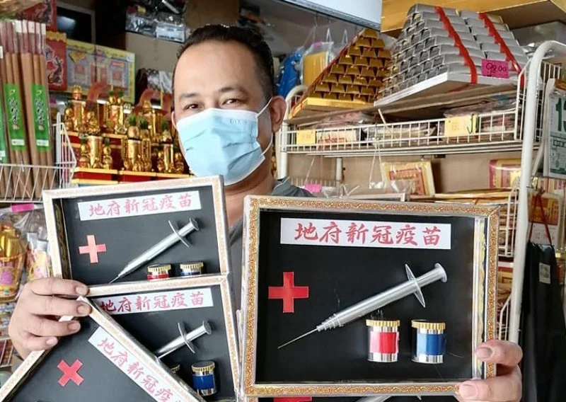 Toko di Malaysia Ini Jual 'Paket Vaksin Khusus' untuk Arwah, Segini Harganya