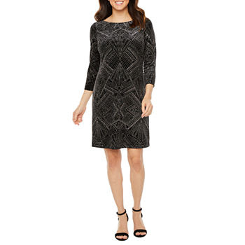 black cocktail dresses jcpenney