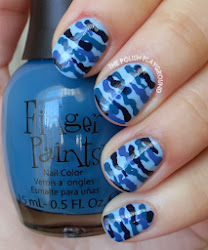 camouflage nails think turned try