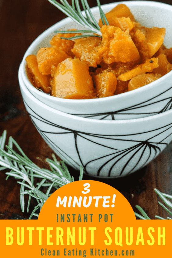 3Minute Instant Pot Butternut Squash My Food