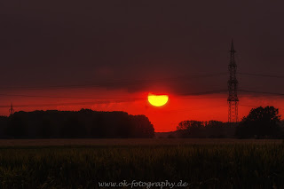 Wetterfotografie Sonnenuntergang Nikon