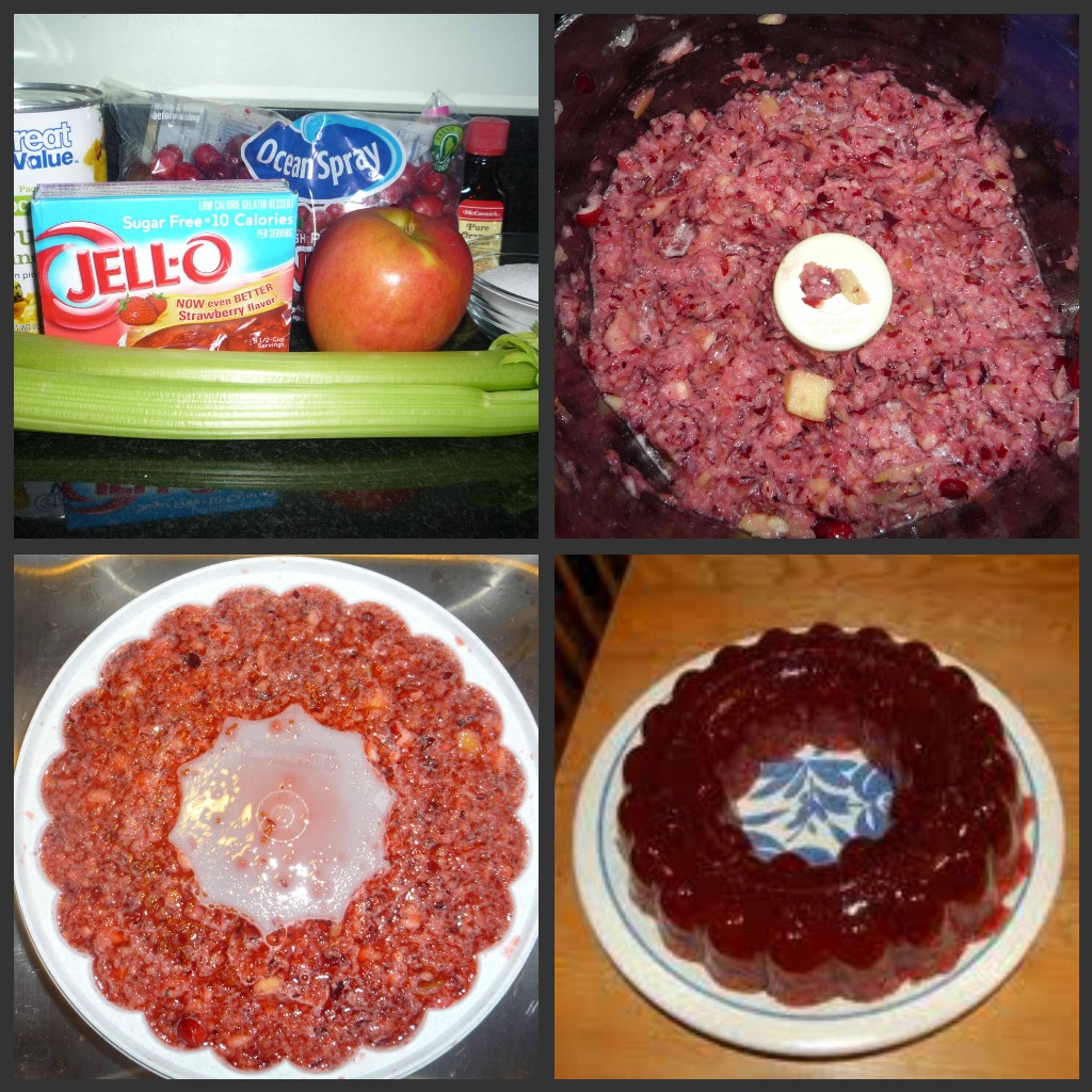 Lean and Luscious Corner Cranberry Salad Mold