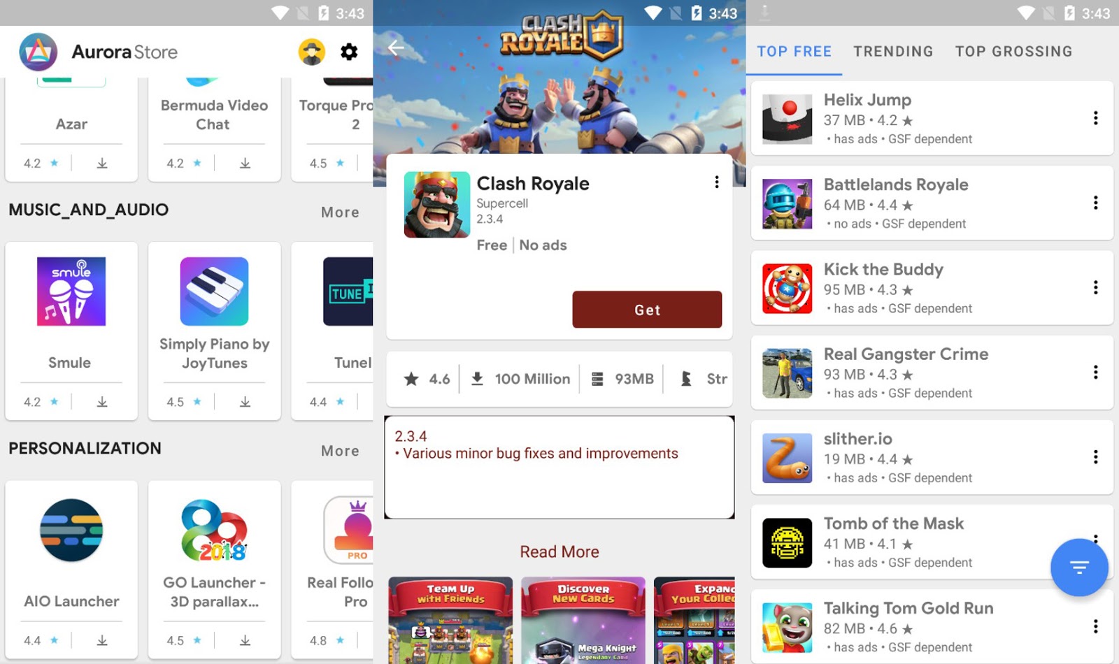 متجر Aurora Store أفضل بديل لمتجر جوجل بلاي للتطبيقات والألعاب