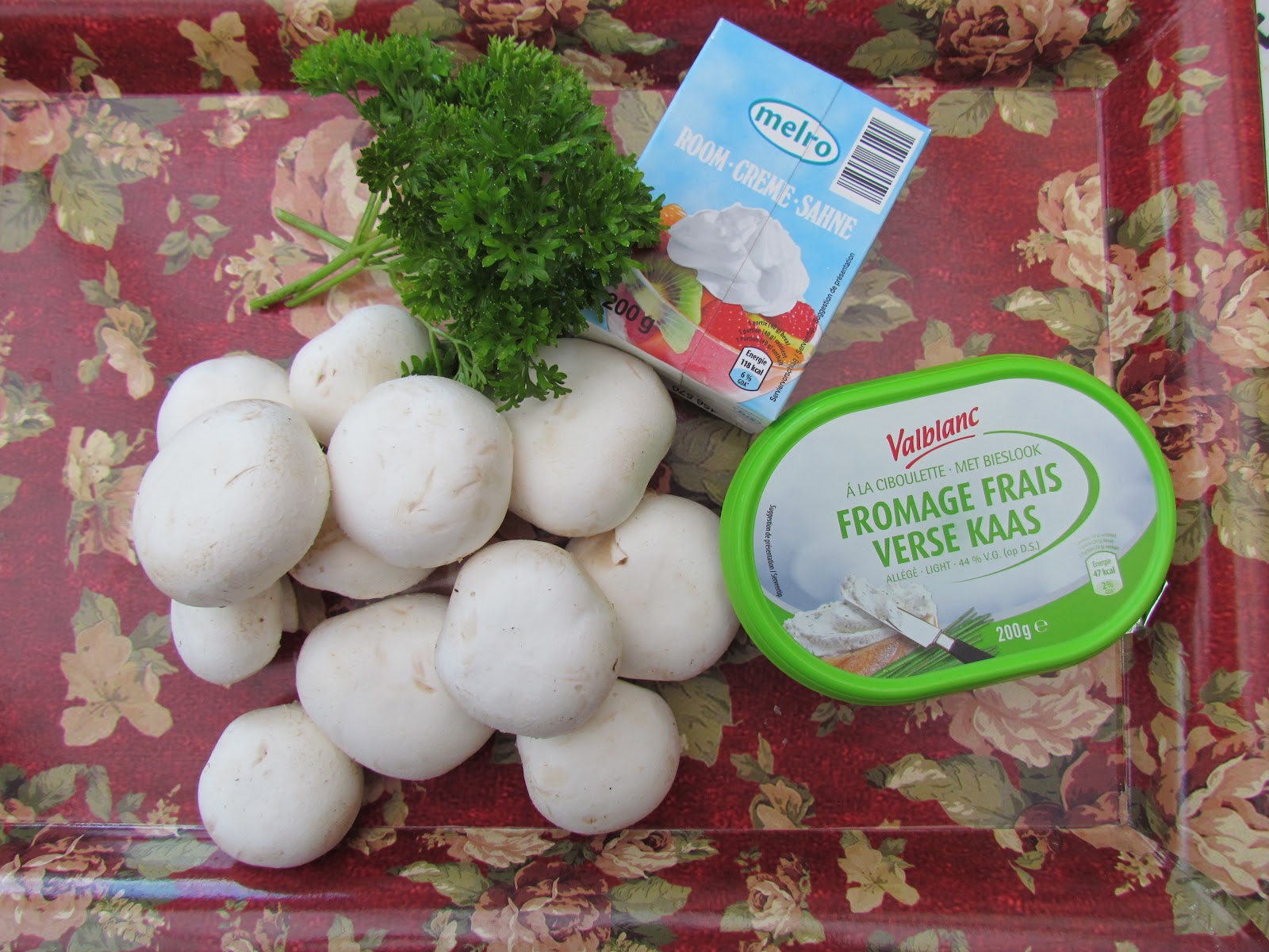 ik ben charlotte Pasta met champignons