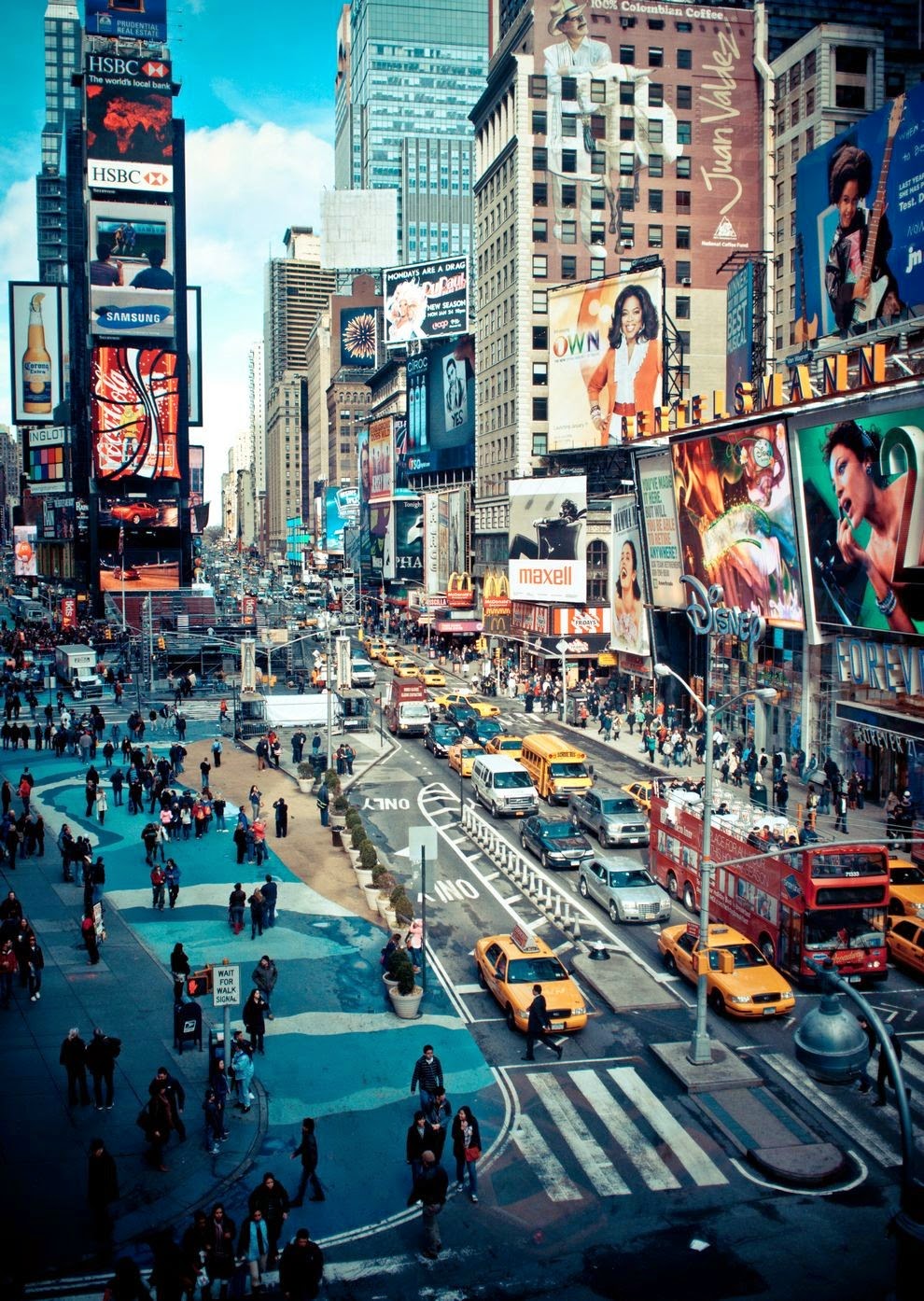 Top 5 Tourist Destinations in the U.S. New York City and Times Square