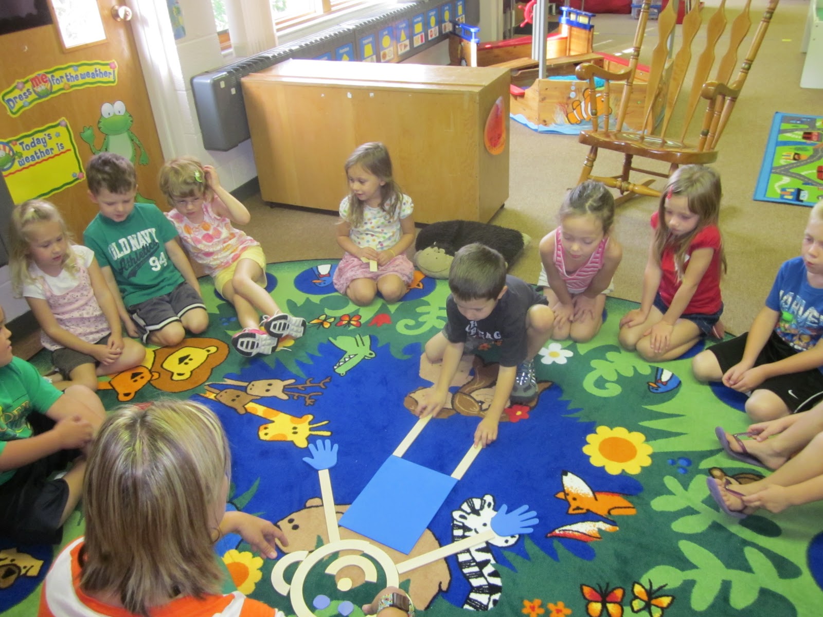 The Very Hungry Preschoolers Mat Man