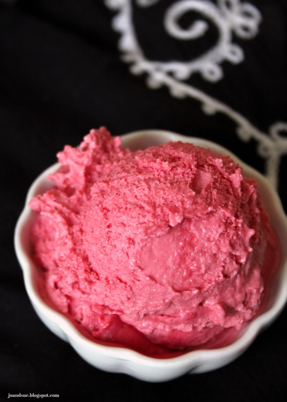Jo and Sue Raspberry Ice Cream