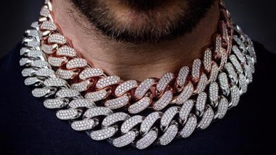 iced out choker chain