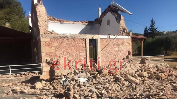 Σεισμός στην Κρήτη: Ένας νεκρός από τη δόνηση των 5,8 Ρίχτερ - Εννέα οι τραυματίες
