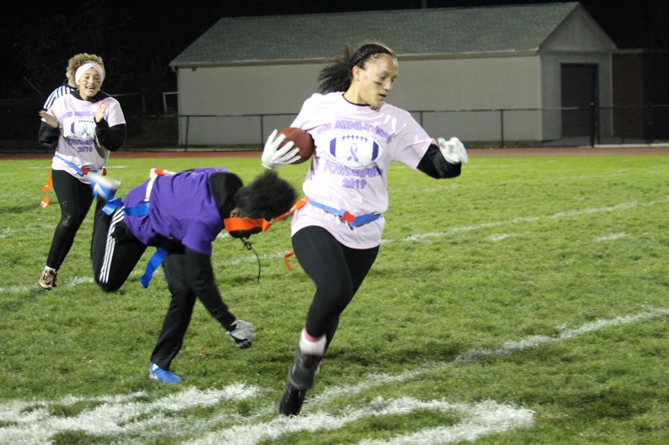 Digital Notebook PHS Powder Puff Game Tackles Childhood Cancer
