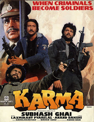 Karma (1986) Hindi 720p WEB HDRip x265 HEVC
