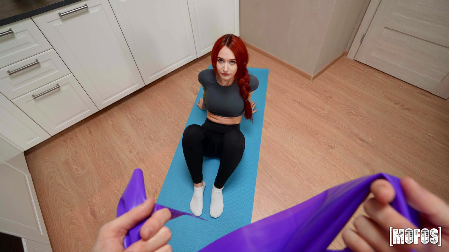 Purple Bitch Fitness Assessment Lets Try Anal Mofos