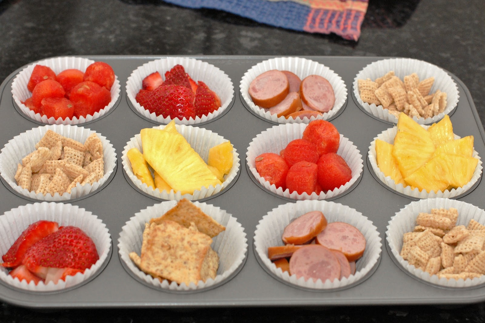 In Michelle's Kitchen Muffin Tin Snacks and Meals