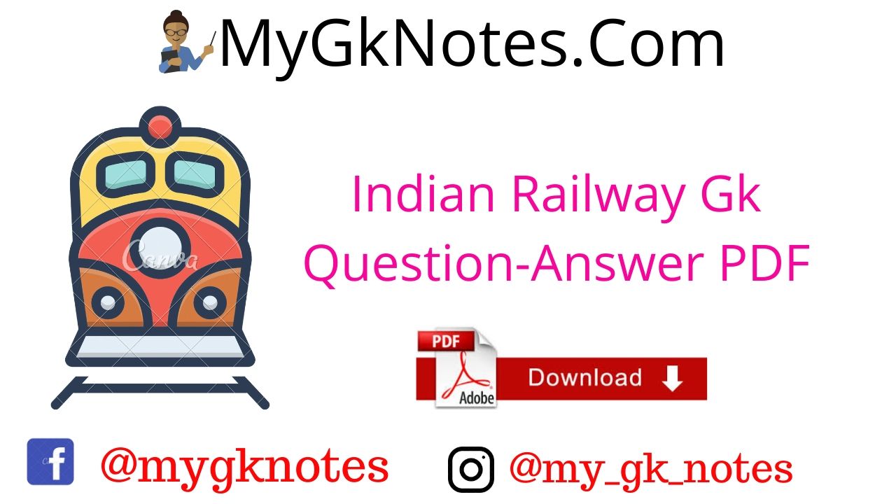 railway gk question answer