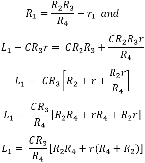 Anderson's Bridge - Circuit Construction, Equation, Phasor Diagram