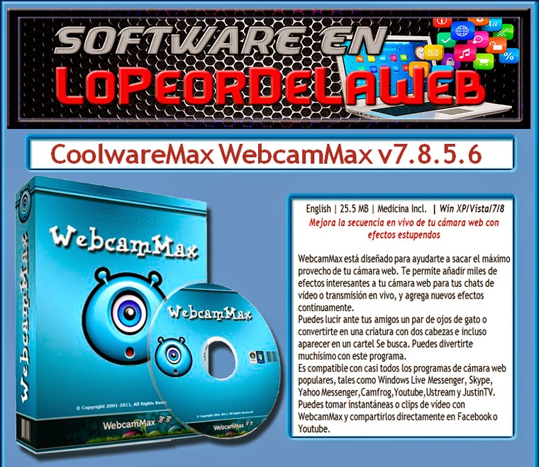 CoolwareMax WebcamMax v7.8.5.6 [Mega]
