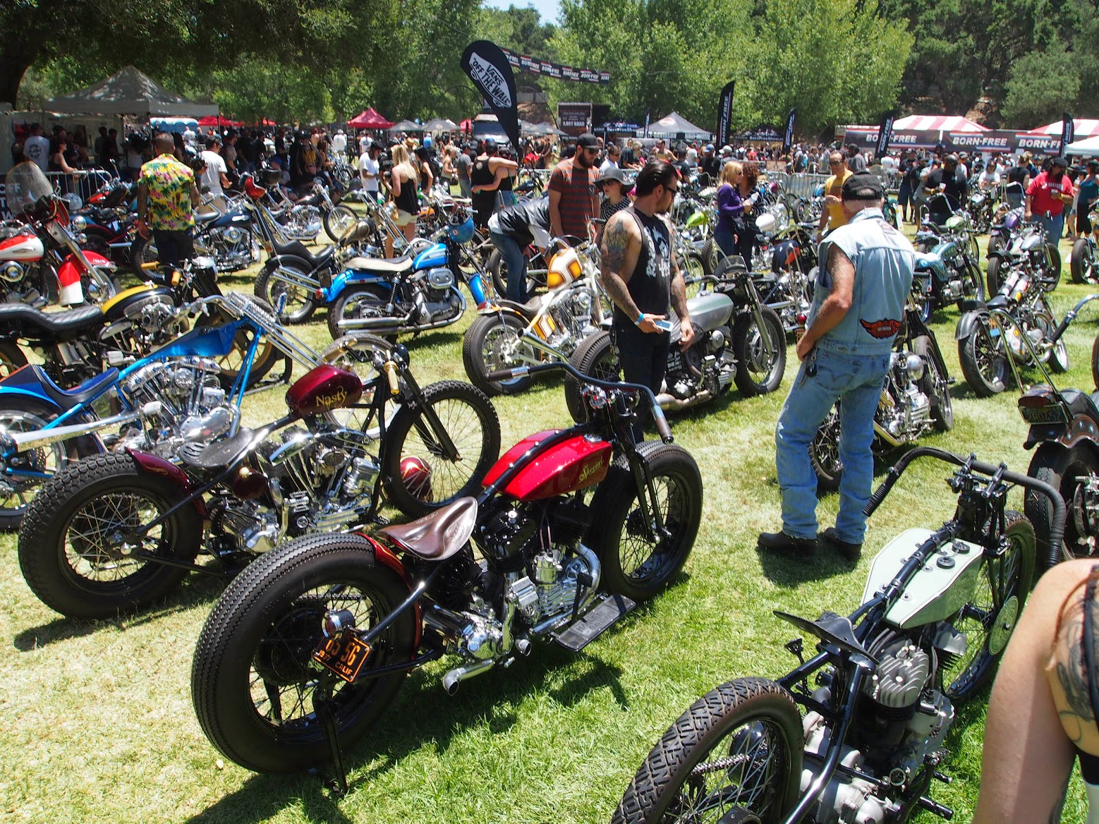South Bay Street Machines Born Free 6 Motorcycle Show