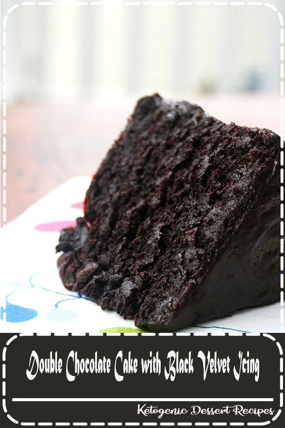 Double Chocolate Cake with Black Velvet Icing Roasted Vegetables