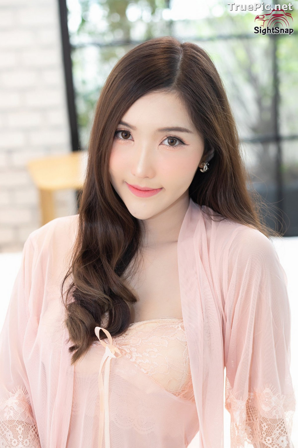 Image Thailand Model - Luc Kie - Nice Pink Love Night Dress - TruePic.net - Picture-19