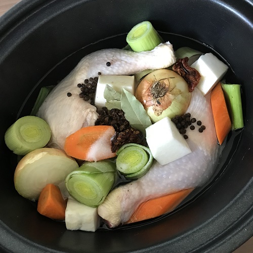 Greenway36: Hühnerbrühe aus dem Slowcooker