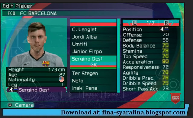 PES 2021 English Version Update Menu Kits & Transfer PES 2021 English Version Update Menu Kits & Transfer