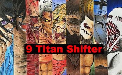 kekuatan Titan Shifter Dan Pemiliknya di Anime Attack On Titan