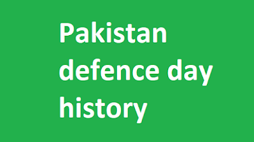 Pakistan defence day