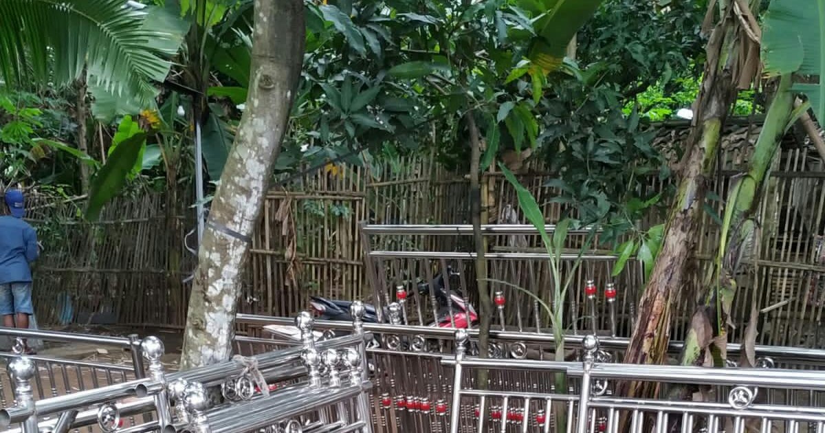 Pagar Stainless Steel Minimalis