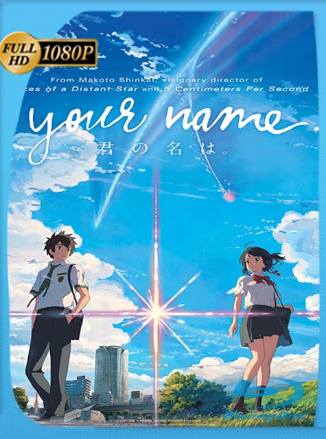 Your Name (2016) BRRip [1080p] Latino [GoogleDrive] SXGO