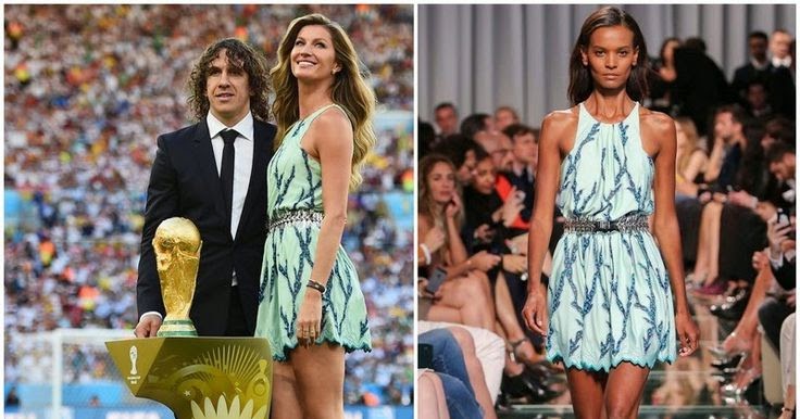 Louis Vuitton on X: .@GiseleOfficial will escort the #LouisVuitton trophy  case for the final of the 2014 FIFA #WorldCup ™  / X