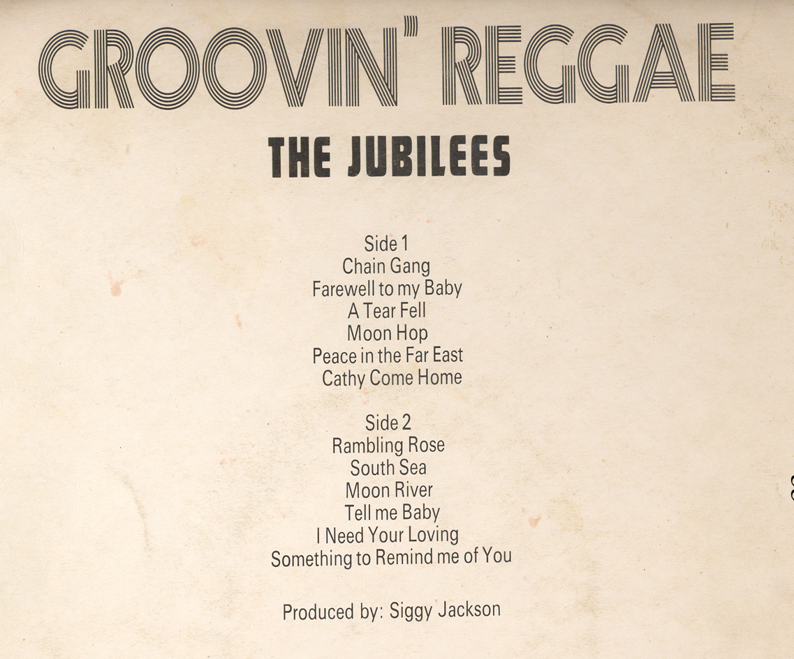 Moon Hop Music 69 The Jubilees Groovin' Reggae