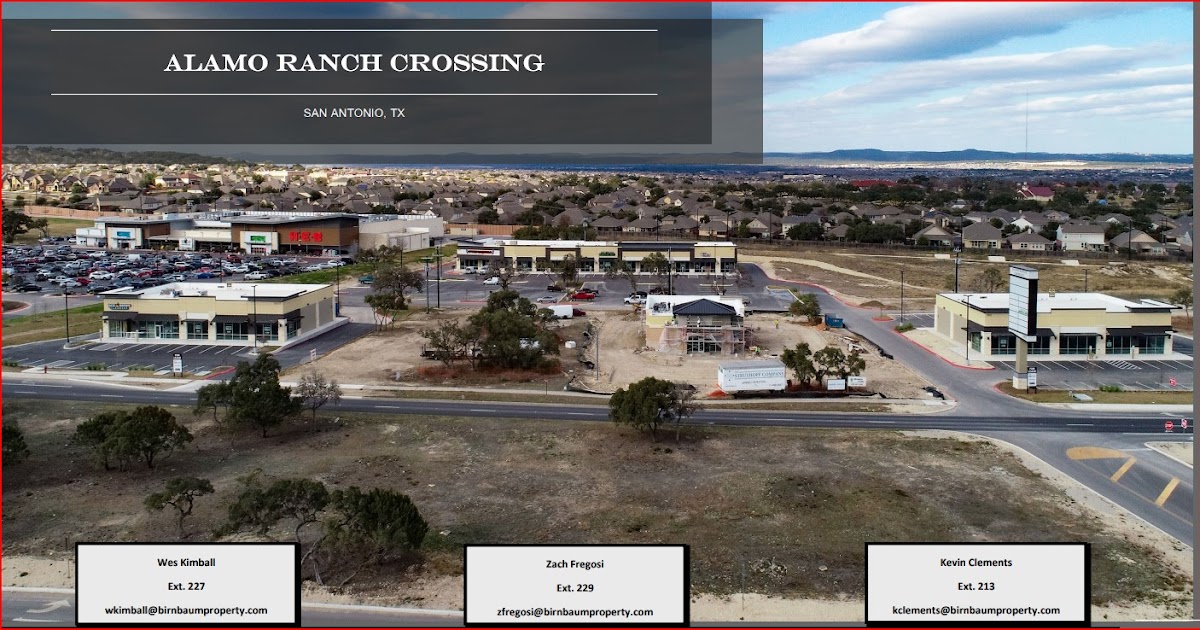 Alamo Ranch Crossing Information