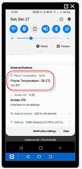 Phone Temperature