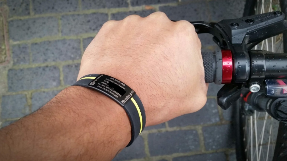 Medical ID Cycling ID Emergency ID for Cyclists