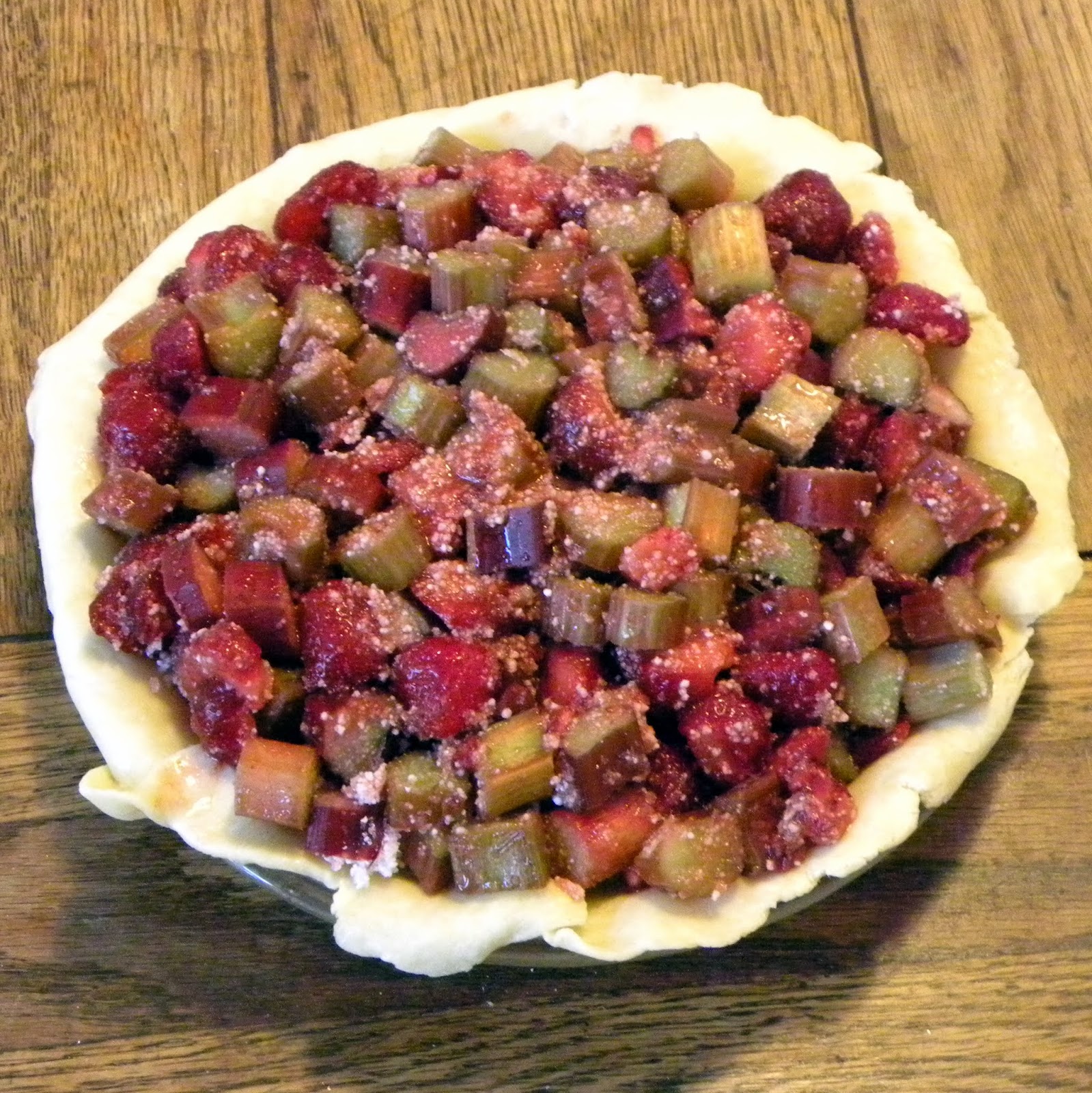 Cook's Cache Best Ever Strawberry Rhubarb Pie/Strawberry Rhubarb