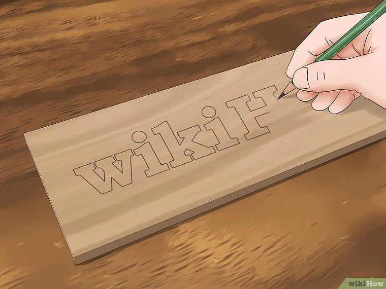 How To Carve Letters Into Wood Thankyou Letter