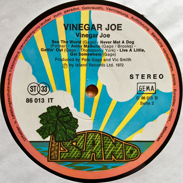 johnkatsmc5 Vinegar Joe “Vinegar Joe” 1972 UK Prog Blues Rock,Classic