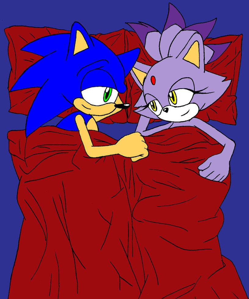 Sonic and amy in bed together Sonic and amy in bed together