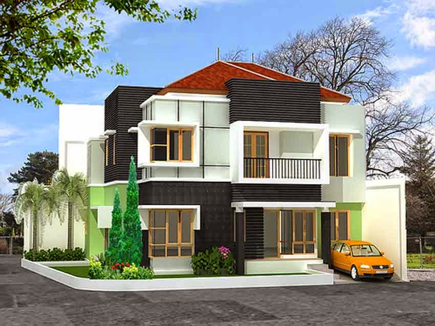 Gambar Desain Rumah Minimalis 2 Lantai Hook  Desain Rumah Idaman 